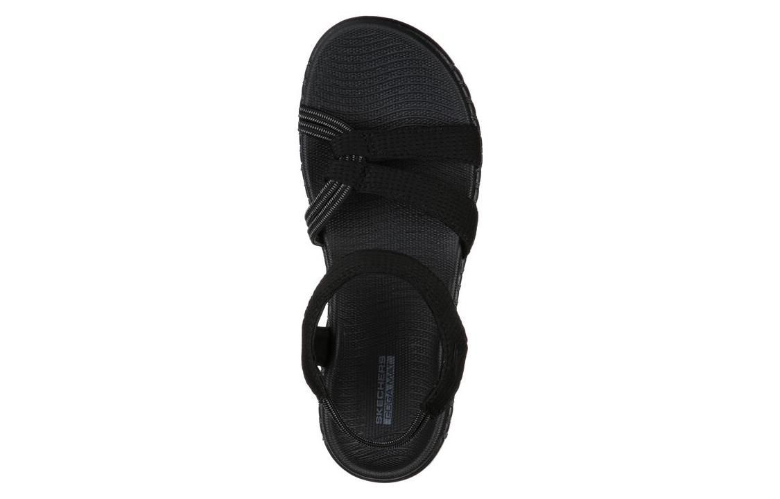 Lookbook (W) Sandales de Sport Respirantes Noires Skechers GO WALK Smart 140074-BKGY