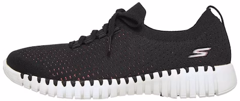 (Women) Skechers Go Walk Smart 'Black Pink' 124307-BKPK (Women) Skechers Go Walk Smart 'Black Pink' 124307-BKPK