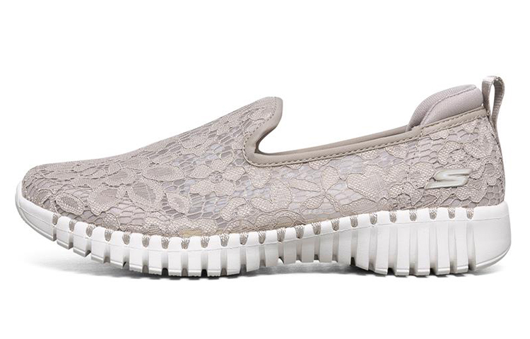 (Women) Skechers Go Walk Smart Loafer Grey/Brown 124165-TPE