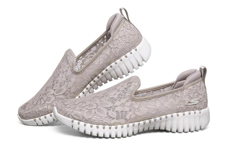 (W) Skechers Go Walk Smart Loafer Grey/Brown 圖 3