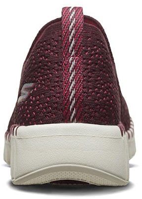 Skechers Go Walk Smart 休閒運動一腳蹬 女款 酒紅色 Shop Skechers Go Walk Smart 休閒運動一腳蹬 女款 酒紅色