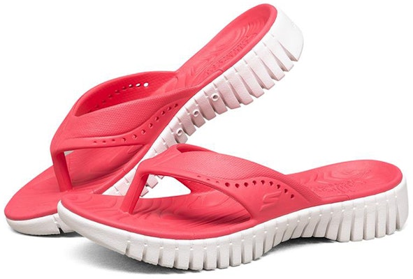 Skechers Go Walk Smart 舒適人字運動拖鞋 女款 粉白 Lookbook Skechers Go Walk Smart 舒適人字運動拖鞋 女款 粉白