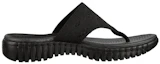 Order (Women) Skechers Go Walk Smart 'Comfort Thong Sport Slide - Black' 140182-BBK