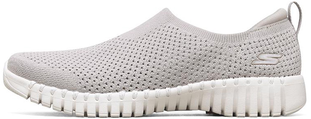(Women) Skechers Go Walk Smart 'Grey Brown' 124040-TPE Buy (Women) Skechers Go Walk Smart 'Grey Brown' 124040-TPE