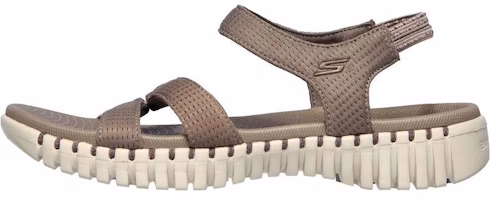 (Women) Skechers GO WALK Smart 'Grey Brown' 140074-DKTP (Women) Skechers GO WALK Smart 'Grey Brown' 140074-DKTP