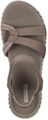 (W) Skechers GO WALK Smart 'Abu-abu Cokelat' 140074-DKTP Shop (W) Skechers GO WALK Smart 'Abu-abu Cokelat' 140074-DKTP