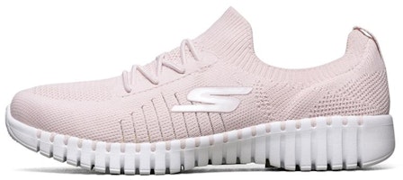 (Women) Skechers Go Walk Smart Pink/White 124051-LTPK (Women) Skechers Go Walk Smart Pink/White 124051-LTPK