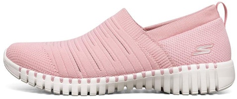 (Women) Skechers Go Walk Smart Loafers Pink 124043-PNK (Women) Skechers Go Walk Smart Loafers Pink 124043-PNK