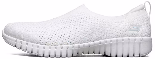 (Women) Skechers Go Walk Smart 'White' 124040-WHT (Women) Skechers Go Walk Smart 'White' 124040-WHT