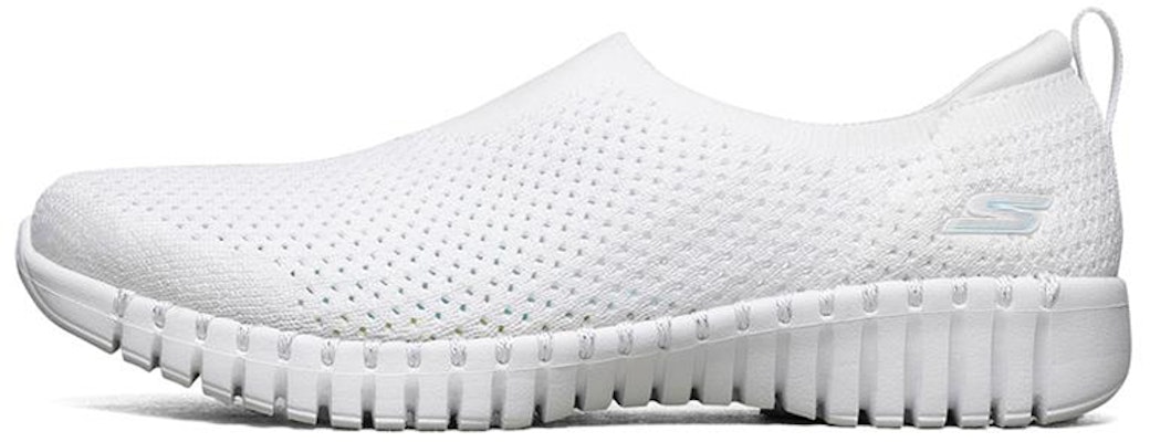 (Women) Skechers Go Walk Smart 'White' 124040-WHT Buy (Women) Skechers Go Walk Smart 'White' 124040-WHT