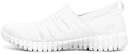 (W) Skechers Go Walk Smart Kasut Slip-On Putih 124043-WHT