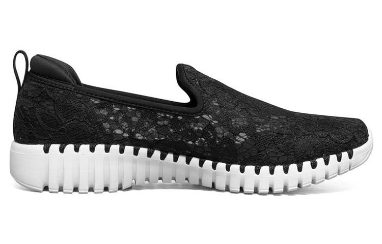 Order (W) Skechers Go Walk Smart Chaussures Paresseuses Noires 124165-BKW