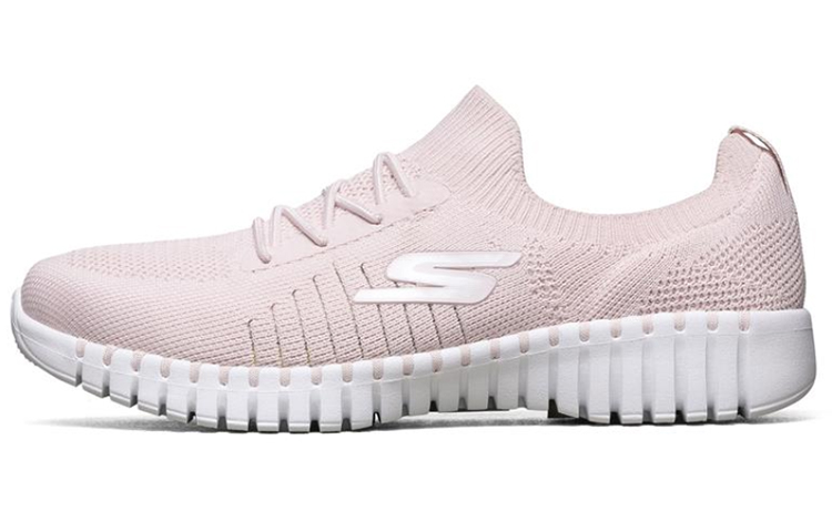 (Women) Skechers Go Walk Smart Pink/White 124051-LTPK