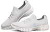 Lookbook (W) Skechers Go Walk Smart Laufschuhe Grau/Weiß/Blau 124051-GYBL