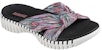 (Women) Skechers Go Walk Smart Slip-On 'Black White Pink' 140187-BKMT