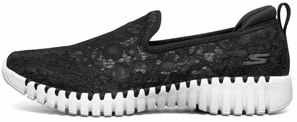 (Women) Skechers Go Walk Smart Lazy Shoes Black 124165-BKW Buy (Women) Skechers Go Walk Smart Lazy Shoes Black 124165-BKW