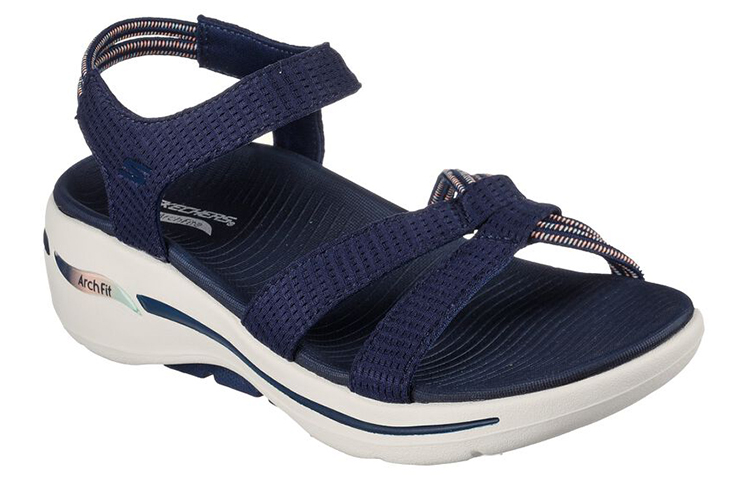 (W) Skechers Go Walk Sport Sandal 'Light Blue' 圖 3