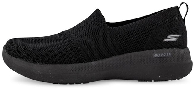 (W) 斯凯奇 Go Walk 稳定性“黑色舒适便鞋” 124601-BBK Buy (W) 斯凯奇 Go Walk 稳定性“黑色舒适便鞋” 124601-BBK