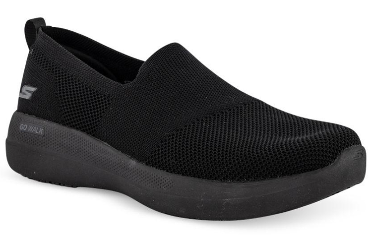 Lookbook (Women) Skechers Go Walk Stability 'Black Comfort Slip-On' 124601-BBK
