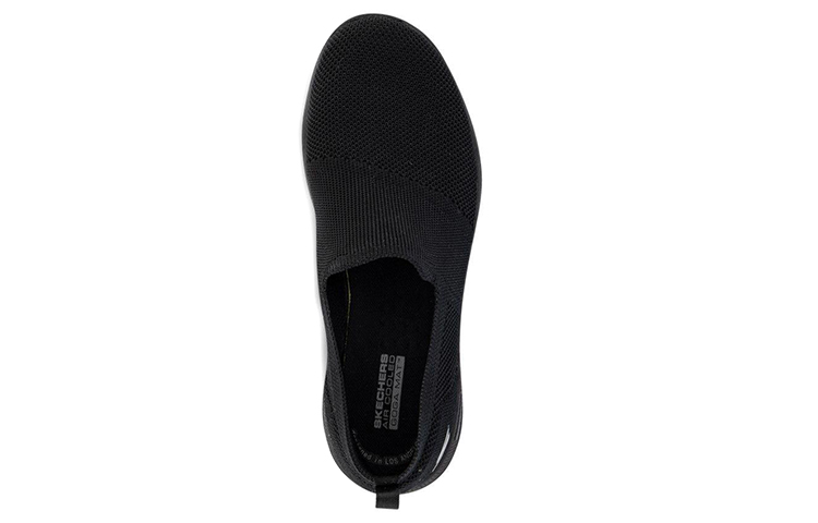 Shop (Women) Skechers Go Walk Stability 'Black Comfort Slip-On' 124601-BBK