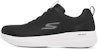 (W) Skechers GO WALK Kestabilan 'Hitam Putih' 124602-BKW