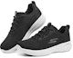 Lookbook (W) Skechers GO WALK Kestabilan 'Hitam Putih' 124602-BKW