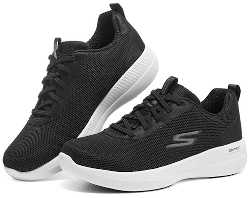 (W) Skechers GO WALK Kestabilan 'Hitam Putih' 124602-BKW Lookbook (W) Skechers GO WALK Kestabilan 'Hitam Putih' 124602-BKW