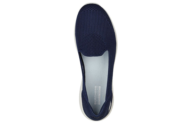 Lookbook (W) Skechers Go Walk Stability 'Favorite Dream Biru Navy' 124604-NVBL