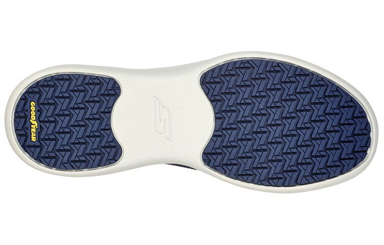 Shop (W) Skechers Go Walk Stability 'Favorite Dream Biru Navy' 124604-NVBL