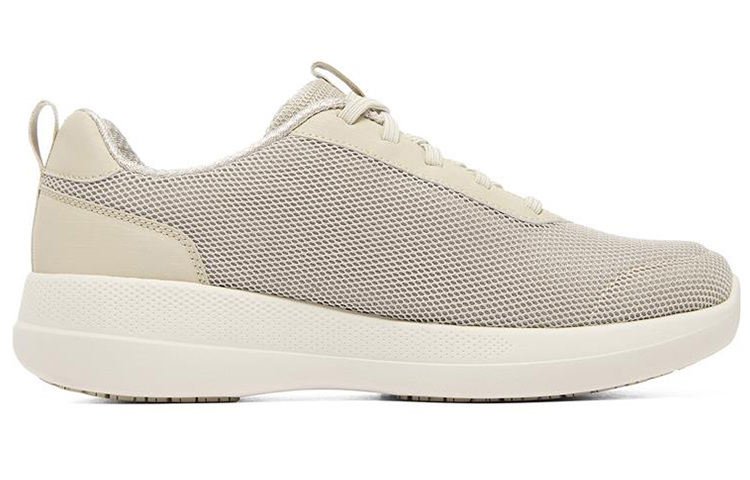 Order Skechers GO WALK 穩定輕便透氣 低筒休閒跑步鞋 女款 灰褐色