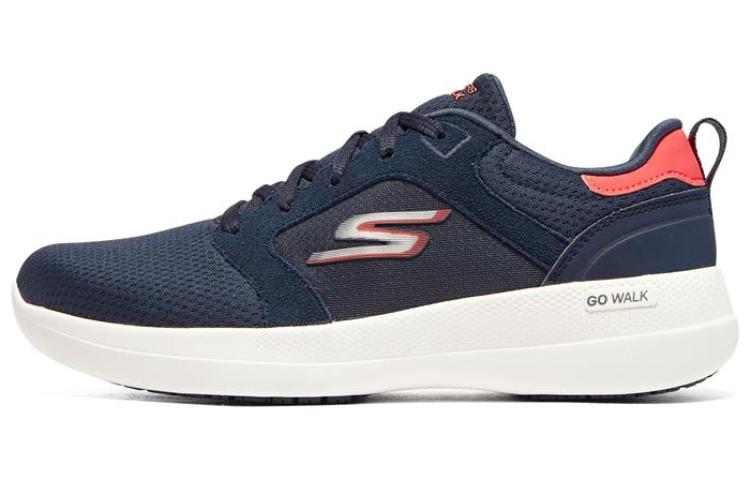 (Women) Skechers GO WALK Stability 'Navy Coral' 124612-NVCL