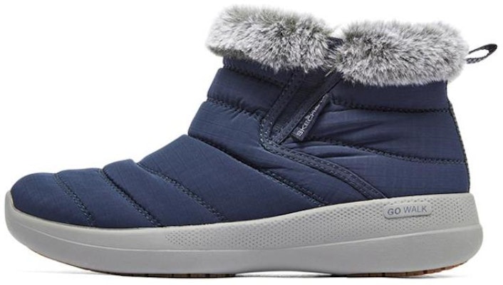 (Women) Skechers Go Walk Stability Boot 'Navy Blue' 144661-NVGY Buy (Women) Skechers Go Walk Stability Boot 'Navy Blue' 144661-NVGY