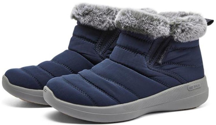 (W) Skechers Go Walk Stability Boot 'Biru Tua' 144661-NVGY Lookbook (W) Skechers Go Walk Stability Boot 'Biru Tua' 144661-NVGY