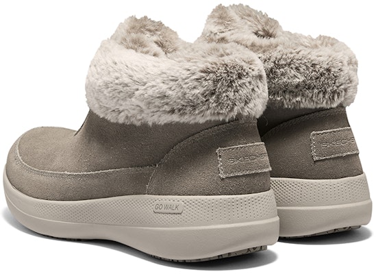 (Women) Skechers Go Walk Stability Boots 'Brown' 144664-DKTP Purchase (Women) Skechers Go Walk Stability Boots 'Brown' 144664-DKTP