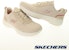 (Women) Skechers GO WALK Stability Casual Shoes - Off White Beige 124605NTCL
