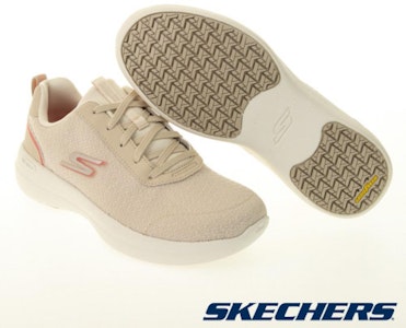 (W) Skechers GO WALK 穩定休閒鞋 - 米白色米色 124605NTCL Lookbook (W) Skechers GO WALK 穩定休閒鞋 - 米白色米色 124605NTCL