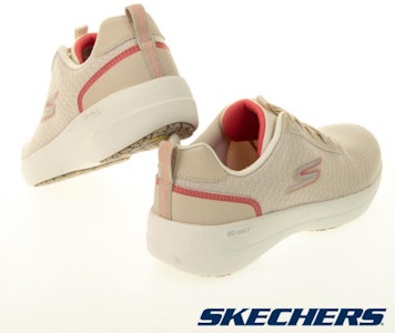(W) Skechers GO WALK 穩定休閒鞋 - 米白色米色 124605NTCL Details for (W) Skechers GO WALK 穩定休閒鞋 - 米白色米色 124605NTCL