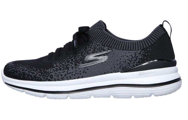 (Women) Skechers Go Walk Stretch Fit 'Black' 124384-BKW