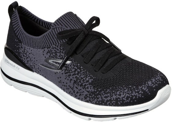 (W) (女性用) スケッチャーズ ゴーウォーク ストレッチフィット 'ブラック' 124384-BKW 124384-BKW Lookbook (W) (女性用) スケッチャーズ ゴーウォーク ストレッチフィット 'ブラック' 124384-BKW 124384-BKW