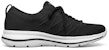 (W) Skechers Go Walk Kasut Lari Stretch Fit Hitam/Putih 124386-BKW