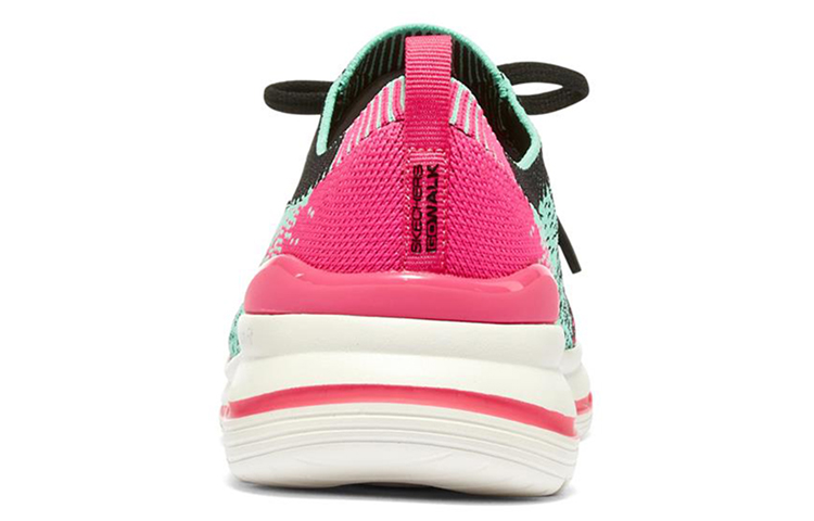 Shop (Women) Skechers Go Walk Stretch Fit 'Black Mixed' 124384-BKMT