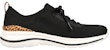 (W) Skechers Go Walk Stretch Fit 'Leopard Zone Hitam' 124396-BKLD