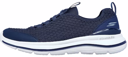 (Women) Skechers Go Walk Stretch Fit 'Navy Blue' 124399-NVY (Women) Skechers Go Walk Stretch Fit 'Navy Blue' 124399-NVY