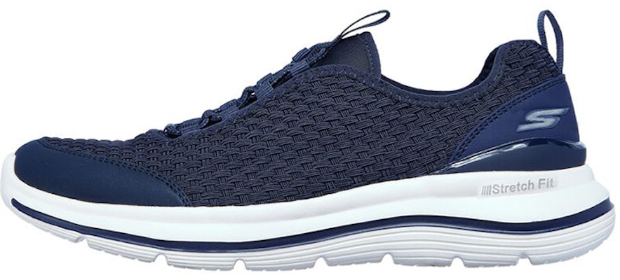 (Women) Skechers Go Walk Stretch Fit 'Navy Blue' 124399-NVY Buy (Women) Skechers Go Walk Stretch Fit 'Navy Blue' 124399-NVY