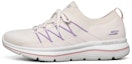 Buy (W) Kasut Lari Skechers Go Walk Stretch Fit Putih/Merah Jambu/Ungu 124386-WMLT