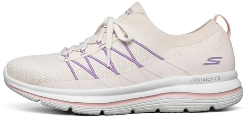 (W) Skechers Go Walk Stretch Fit Laufschuhe Weiß/Rosa/Lila 124386-WMLT Buy (W) Skechers Go Walk Stretch Fit Laufschuhe Weiß/Rosa/Lila 124386-WMLT