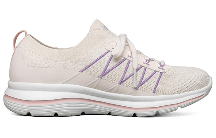 Order (W) Skechers Go Walk Stretch Fit Laufschuhe Weiß/Rosa/Lila 124386-WMLT
