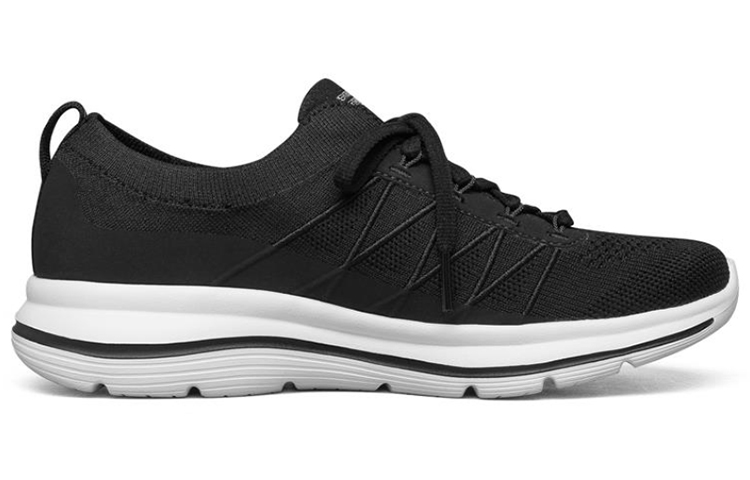 Order (W) Skechers Go Walk Stretch Fit Hardloopschoenen Zwart/Wit 124386-BKW