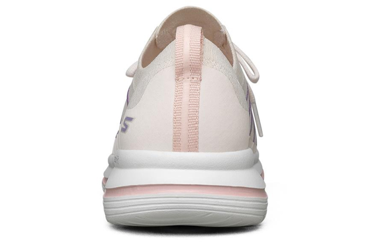 Shop (W) Skechers Go Walk Stretch Fit Laufschuhe Weiß/Rosa/Lila 124386-WMLT
