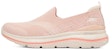 (Women) Skechers Go Walk Stretch Fit Slip-On 'Light Pink' 124385-LTPK